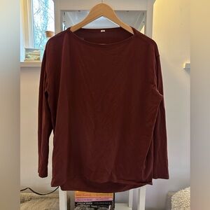 Lululemon back in action longsleeve tee